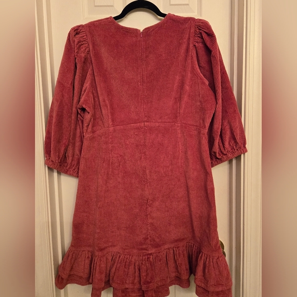 🎄NWT Corduroy Dress In Berry Color - Picture 3 of 8
